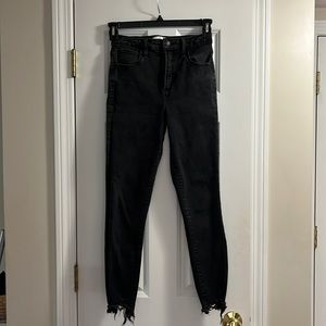 Abercrombie Curve Love high rise skinny jeans